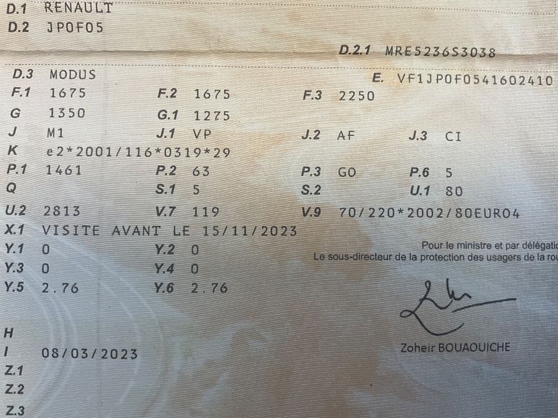 Renault Modus 1.5 dCi Exception — zdjęcie 5