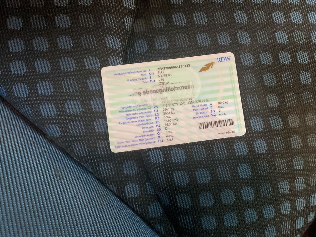 Fiat Scudo 1.6 JTDM 10 Business L1H1 90 Multijet