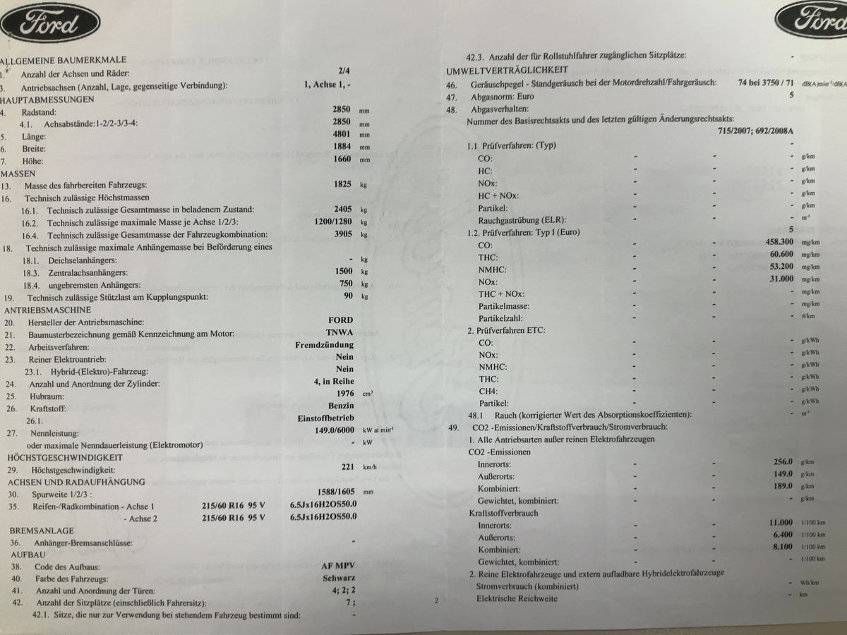 Ford S-Max d'occasion