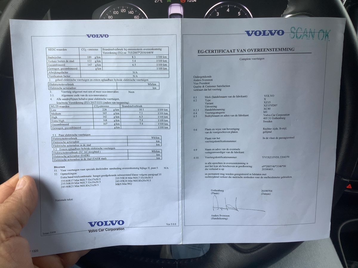 Volvo XC40 d'occasion