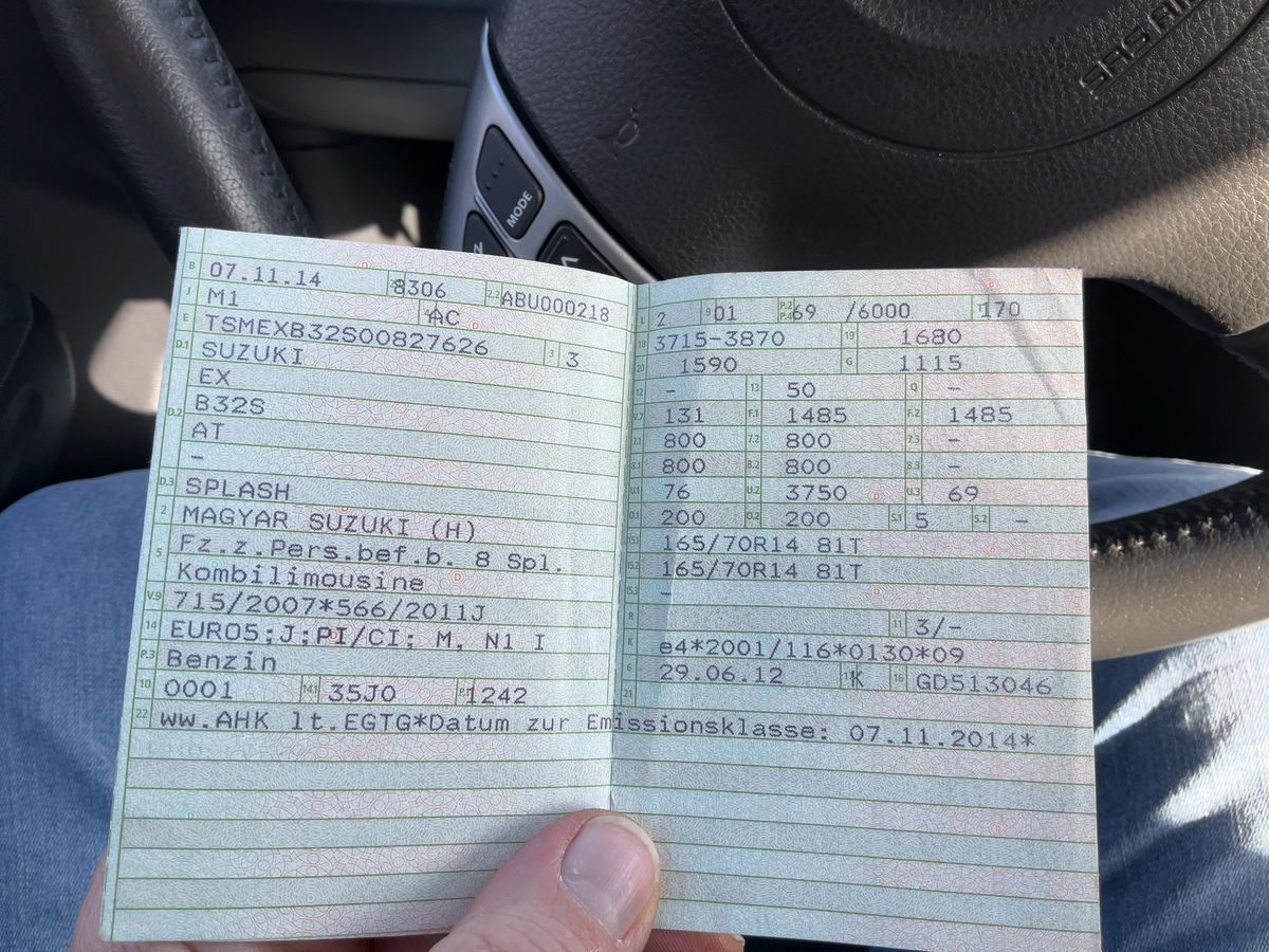 Suzuki Splash d'occasion