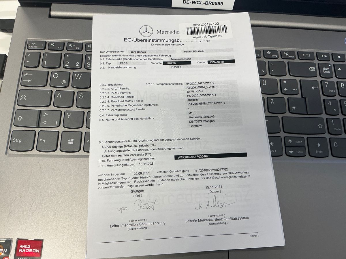 Mercedes-Benz C-Klasse d'occasion