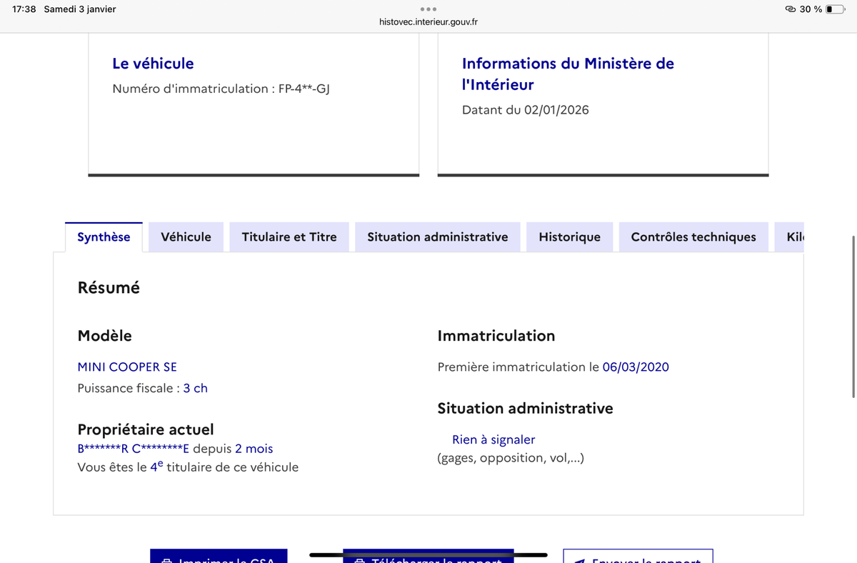 MINI Cooper d'occasion