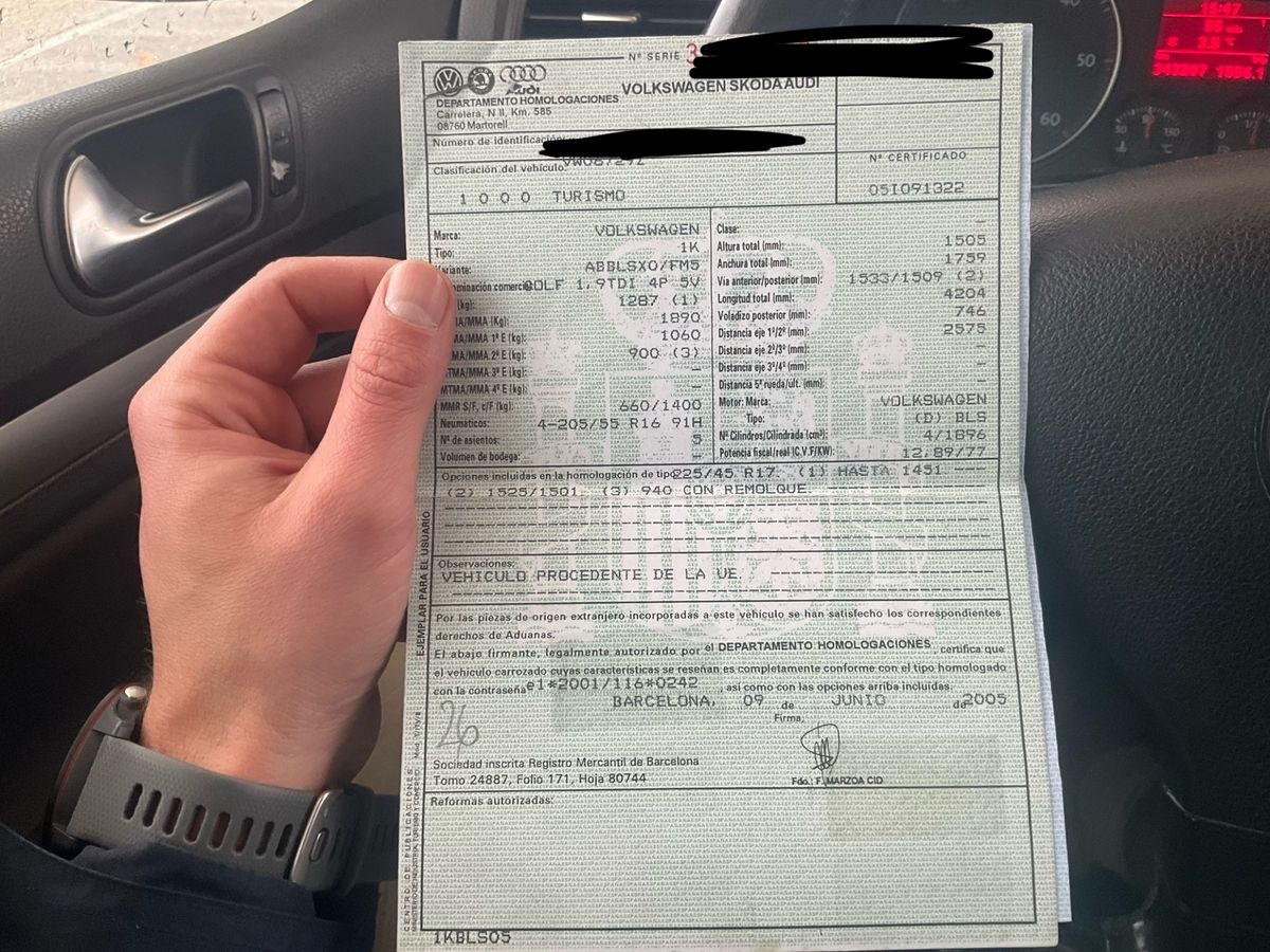 Volkswagen Golf V 1.9 TDI Sportline