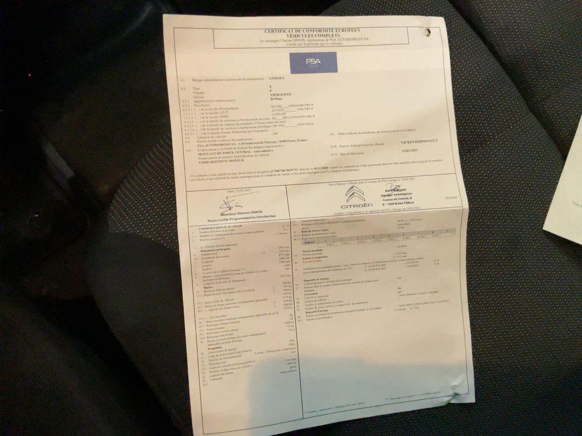 Citroen Berlingo d'occasion