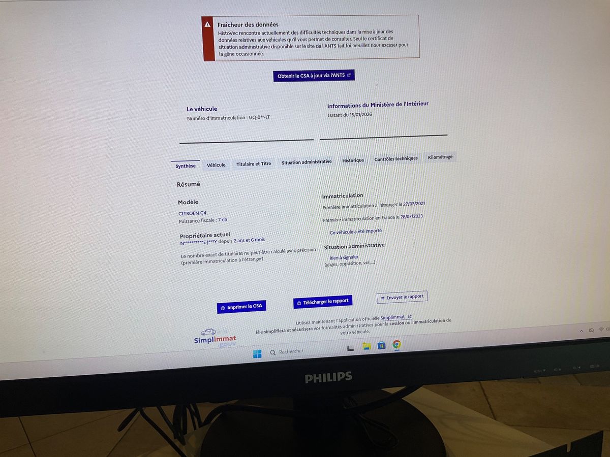 Citroen C4 d'occasion