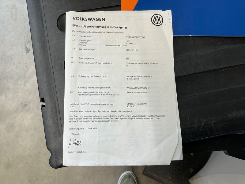 Volkswagen Golf V Plus 2.0 TDI Tour — zdjęcie 6