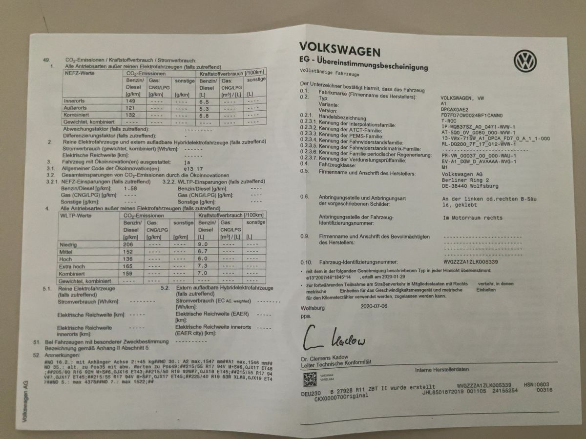 Volkswagen T-Roc 1.5 TSI ACT R-Line