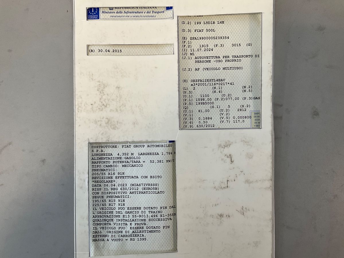 Fiat 500L d'occasion