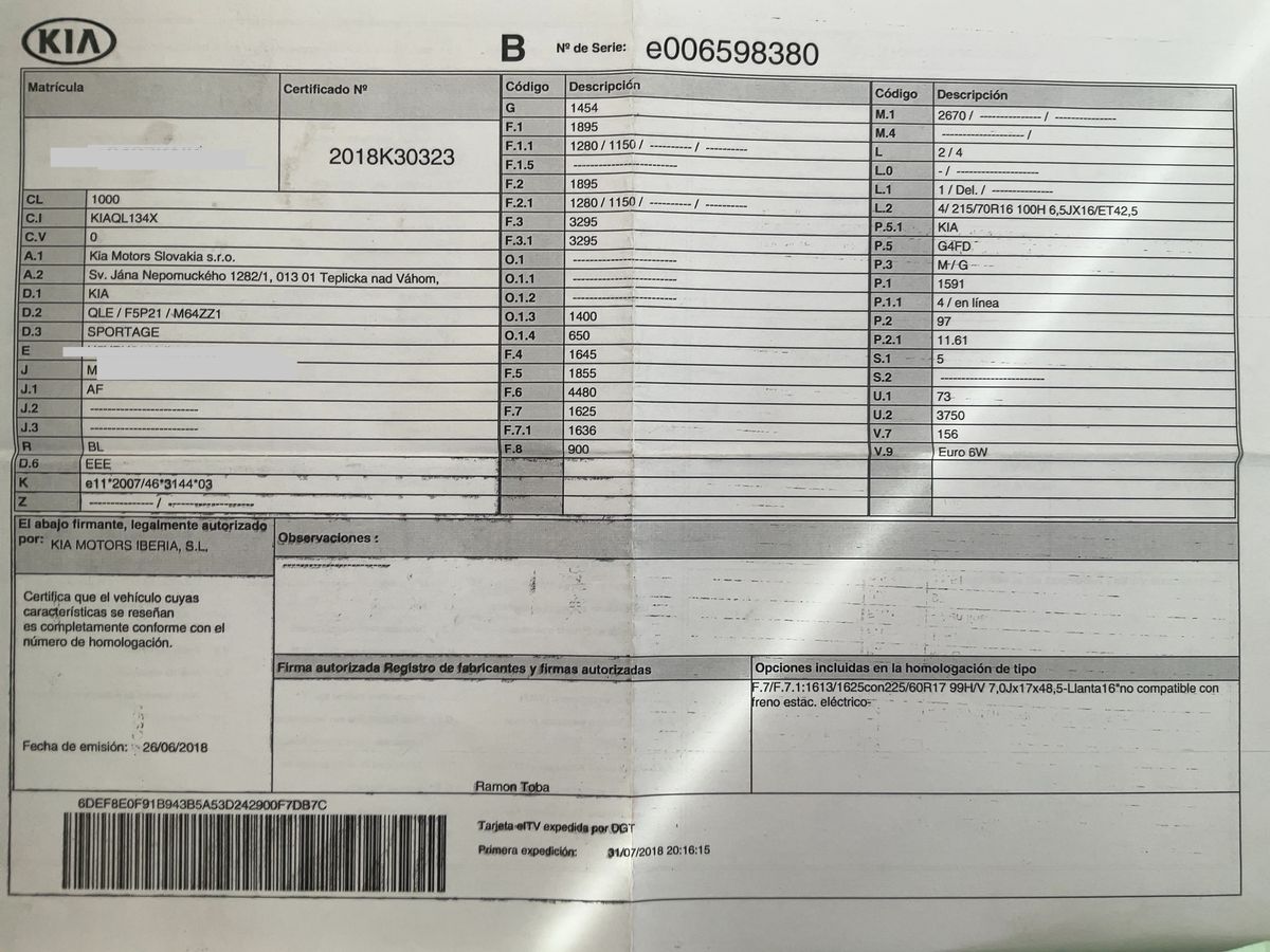 Kia Sportage d'occasion