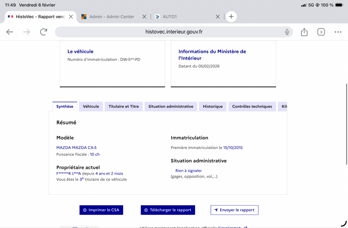 Mazda CX-5 d'occasion