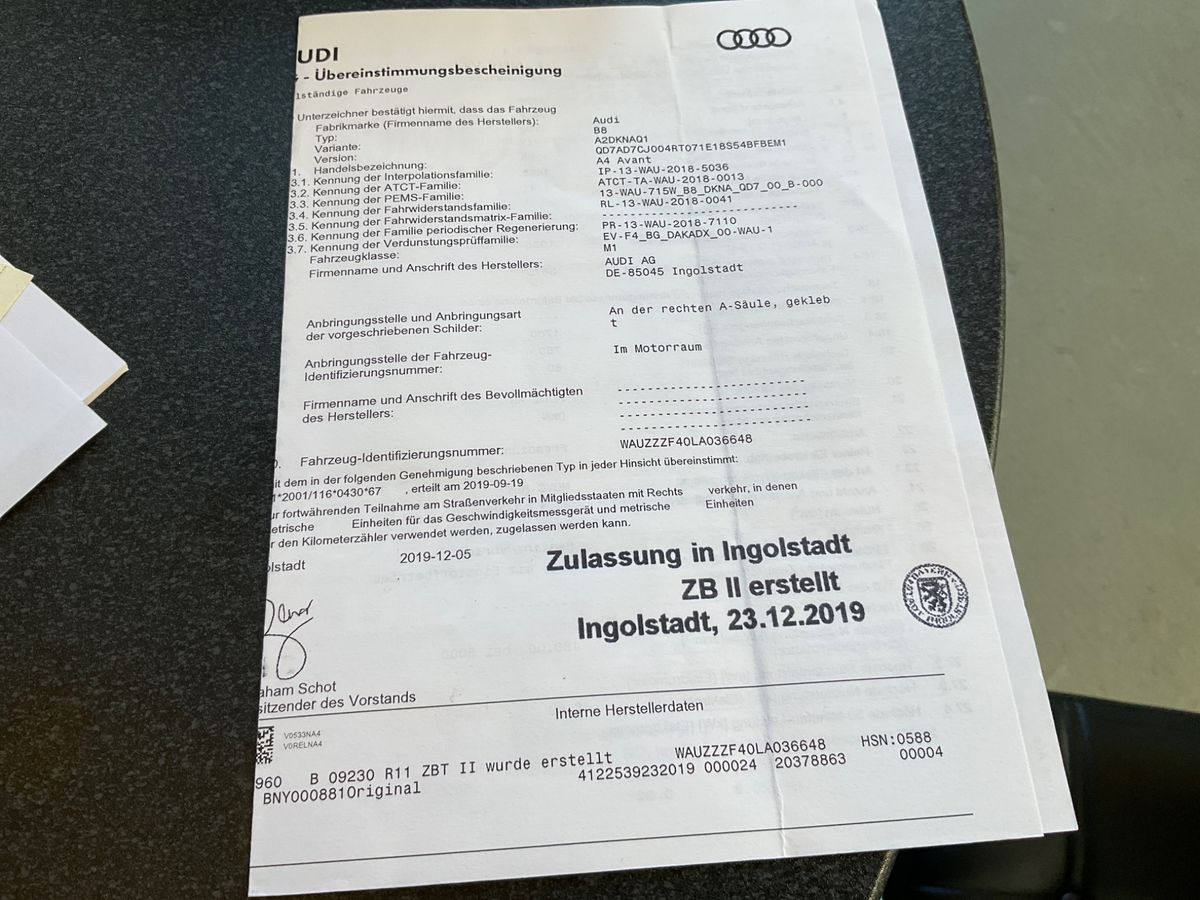 Audi A4 d'occasion