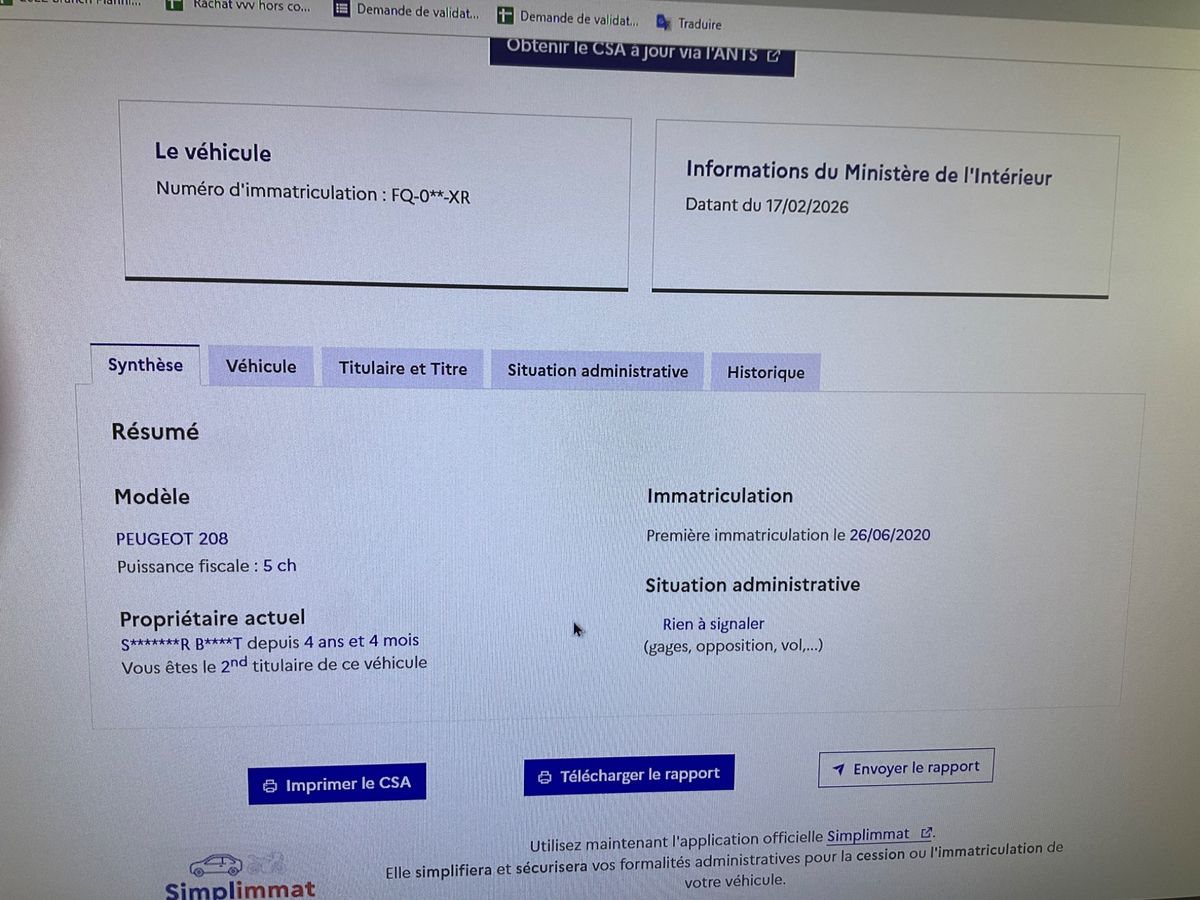 Peugeot 208 d'occasion