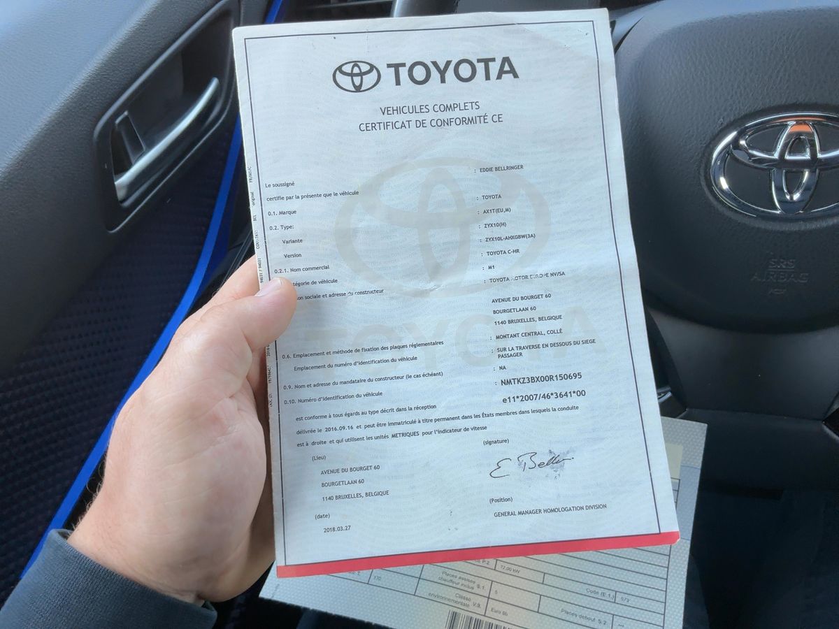 Toyota C-HR d'occasion