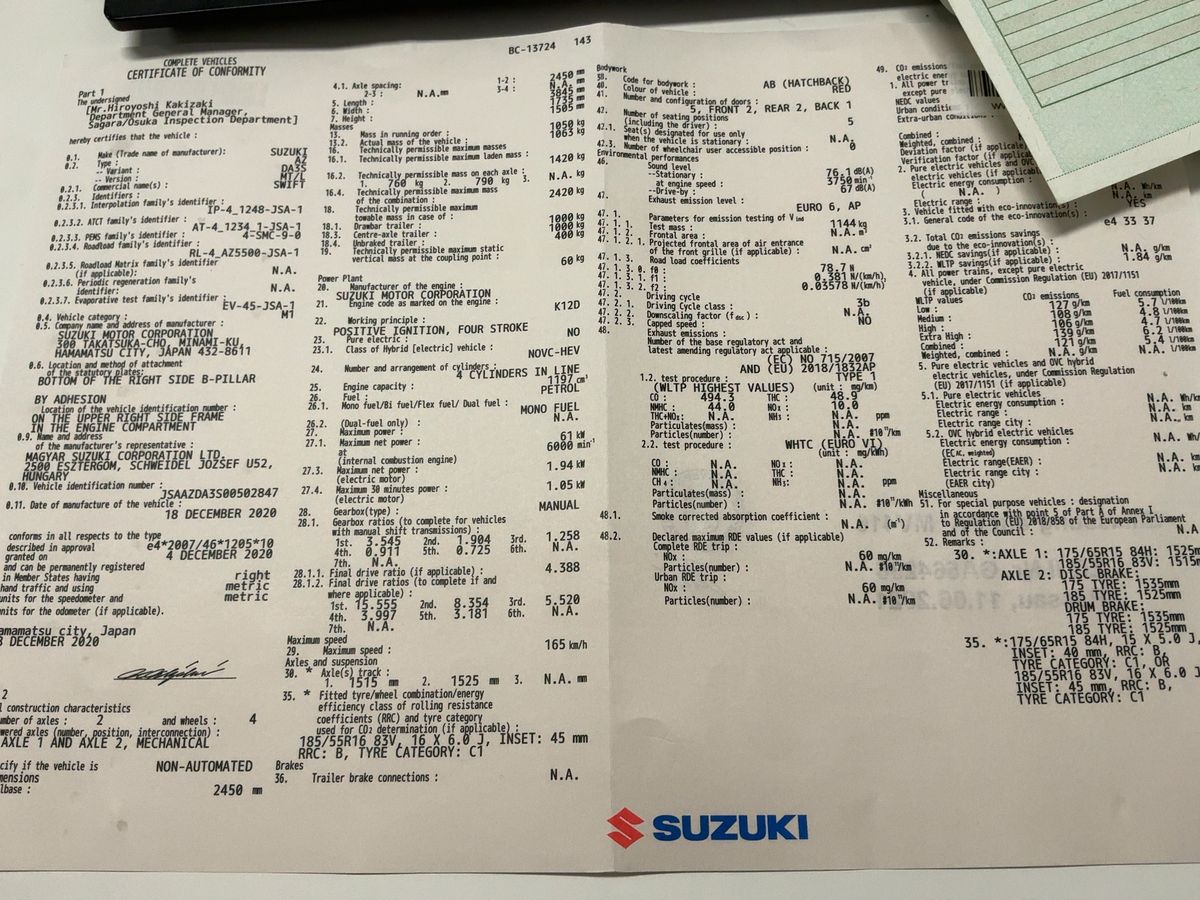 Suzuki Swift d'occasion