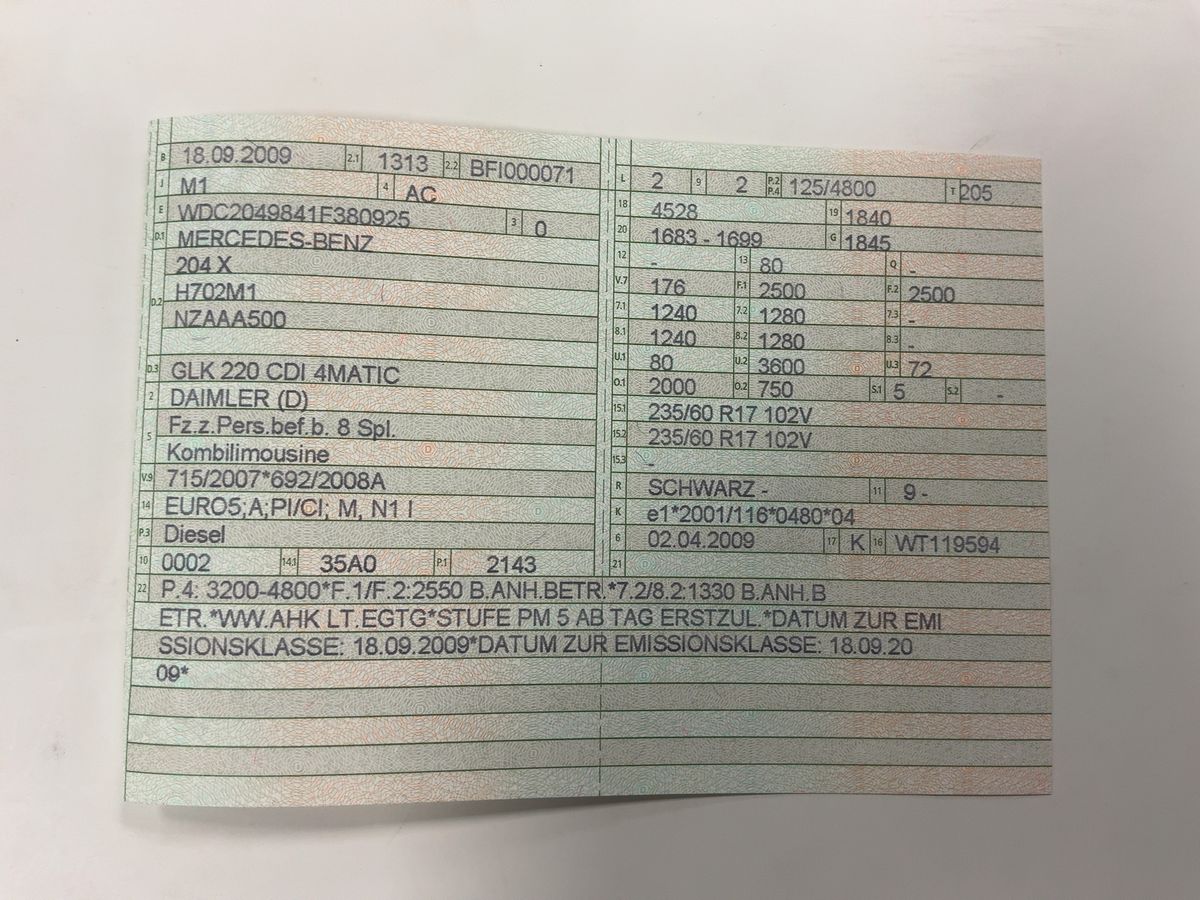 Mercedes-Benz GLK-Klasse d'occasion