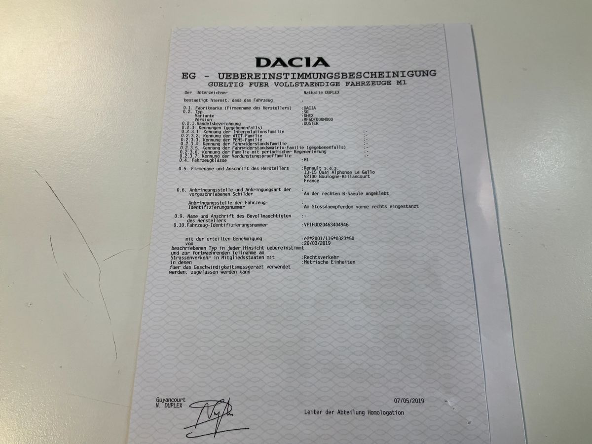 Dacia Duster d'occasion