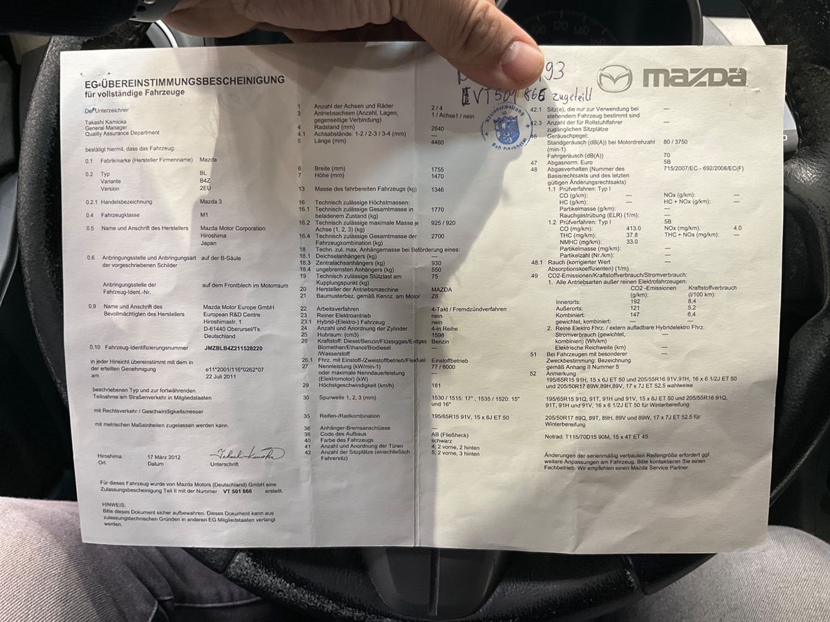 Mazda 3 d'occasion