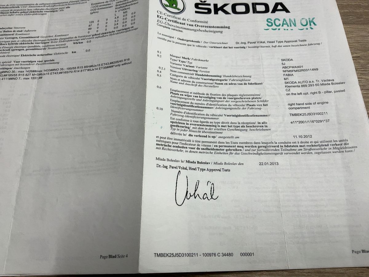Skoda Fabia d'occasion