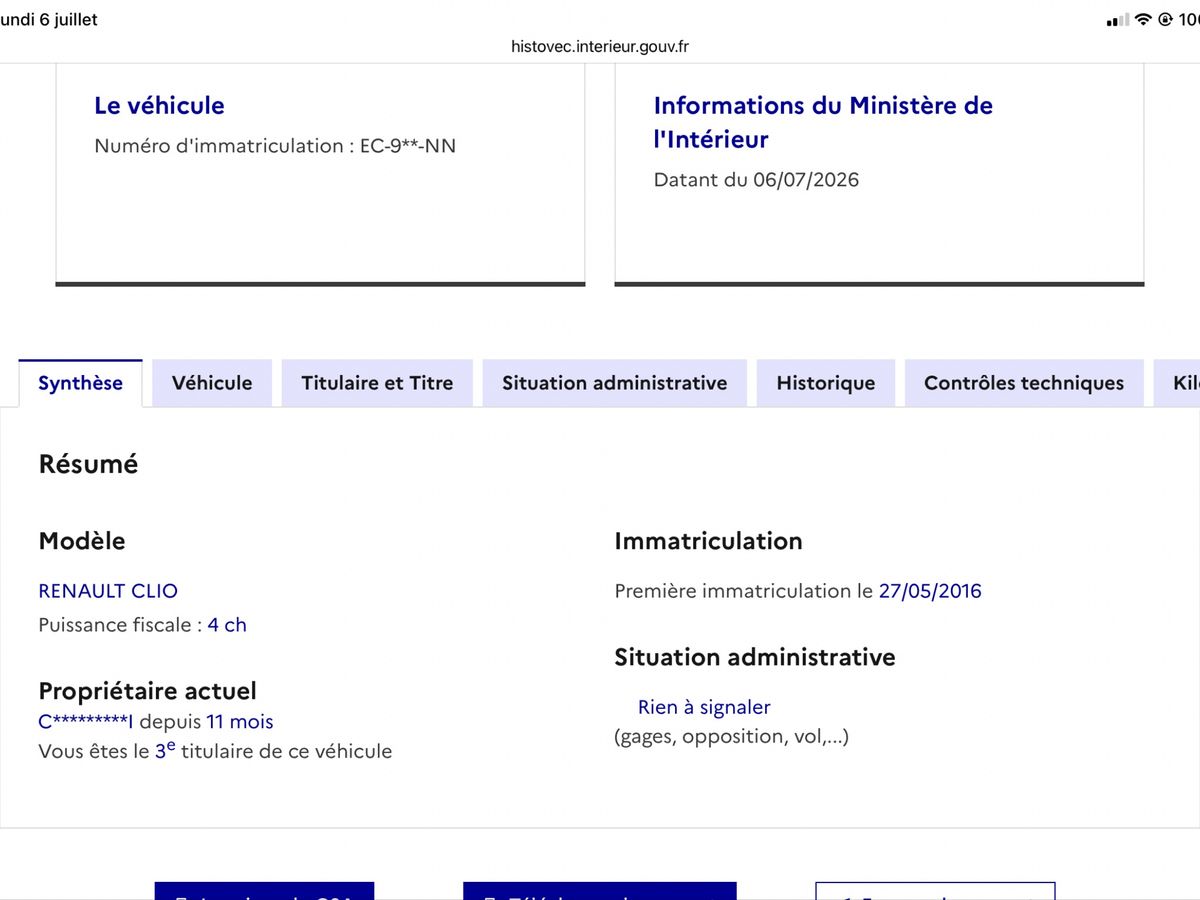 Renault Clio d'occasion