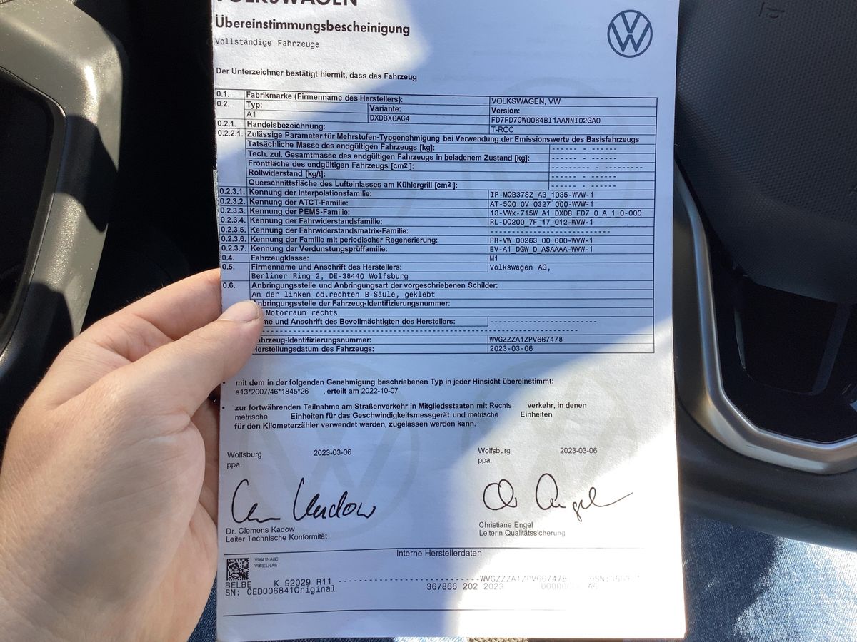 Volkswagen T-Roc d'occasion