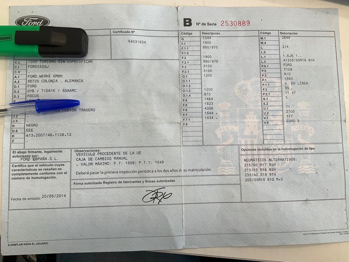 Ford Focus 1.6 TDCi Trend