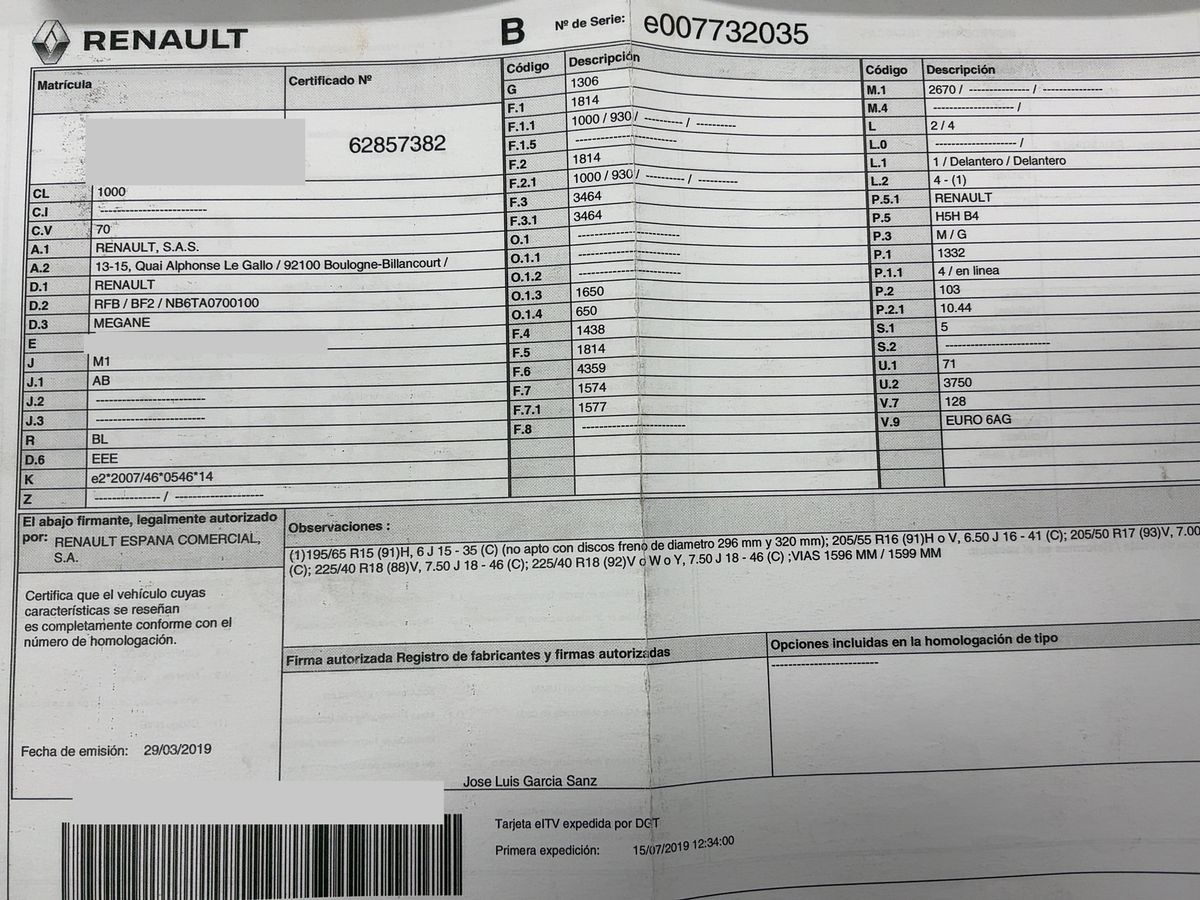 Renault Megane d'occasion