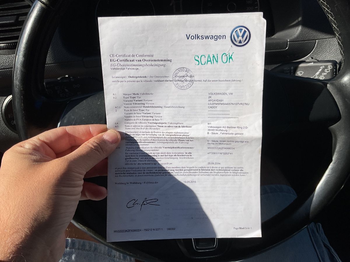 Volkswagen Caddy 1.6 TDI Maxi Trendline BlueMotion Tech.