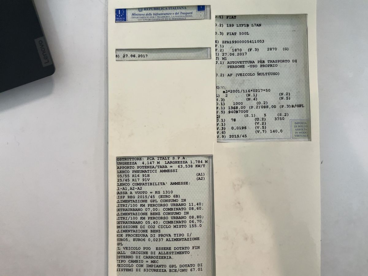 Fiat 500L d'occasion