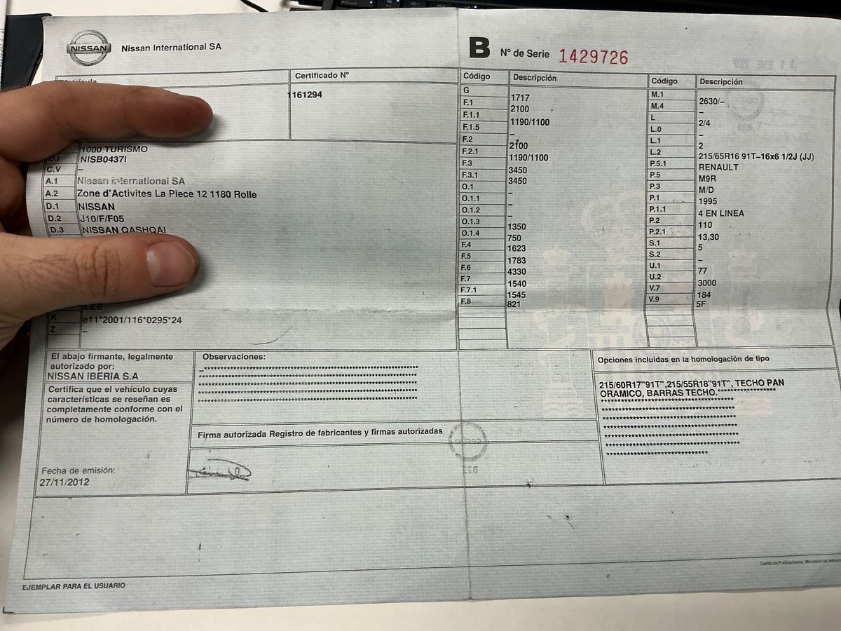 Nissan Qashqai d'occasion