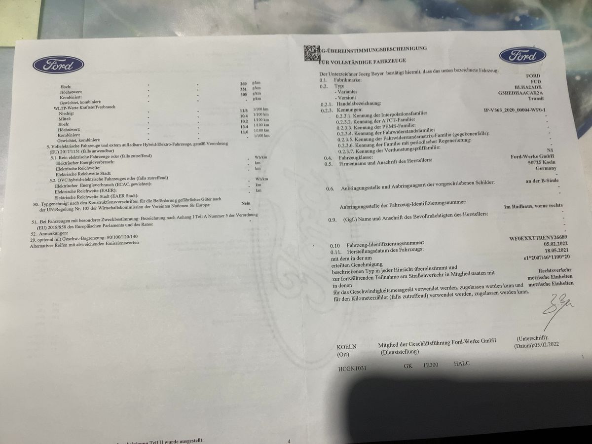 Ford Transit d'occasion