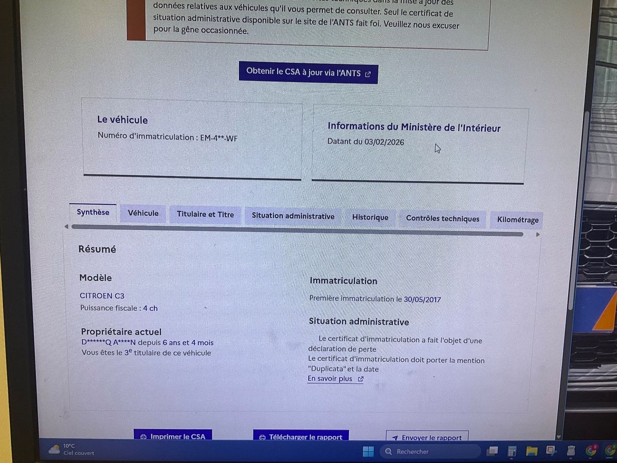 Citroen C3 d'occasion