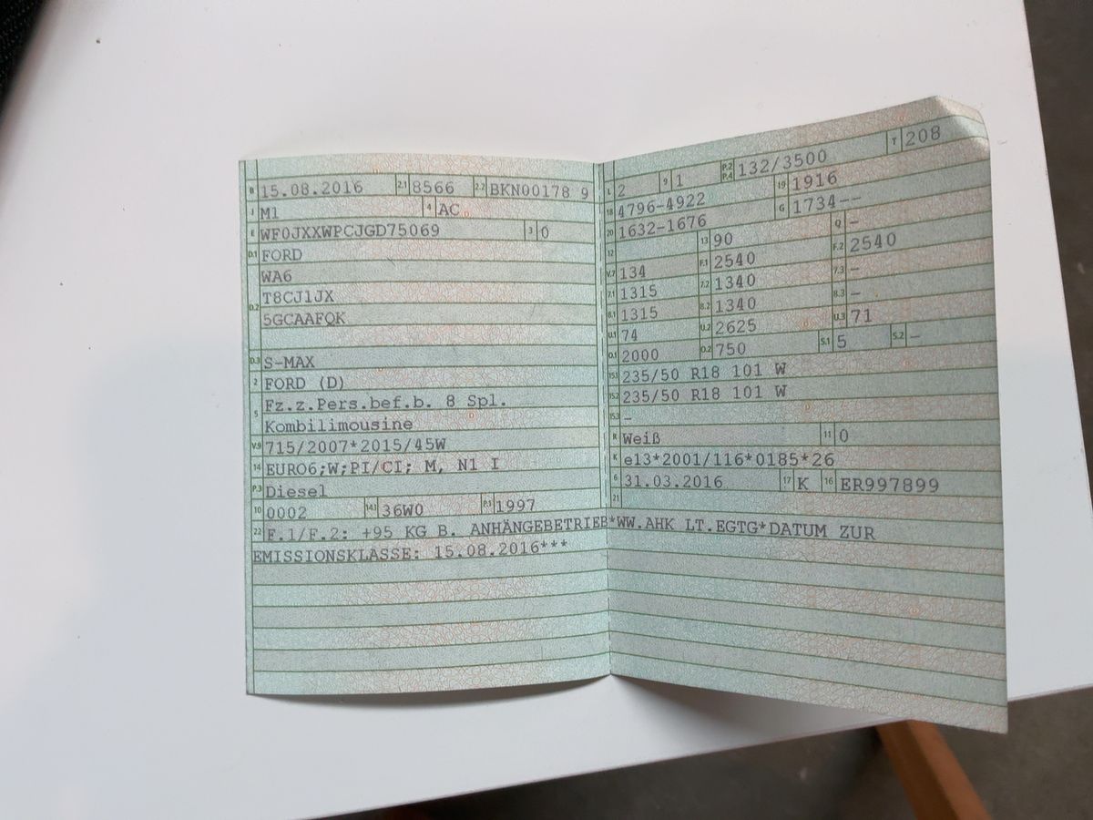 Ford S-Max d'occasion