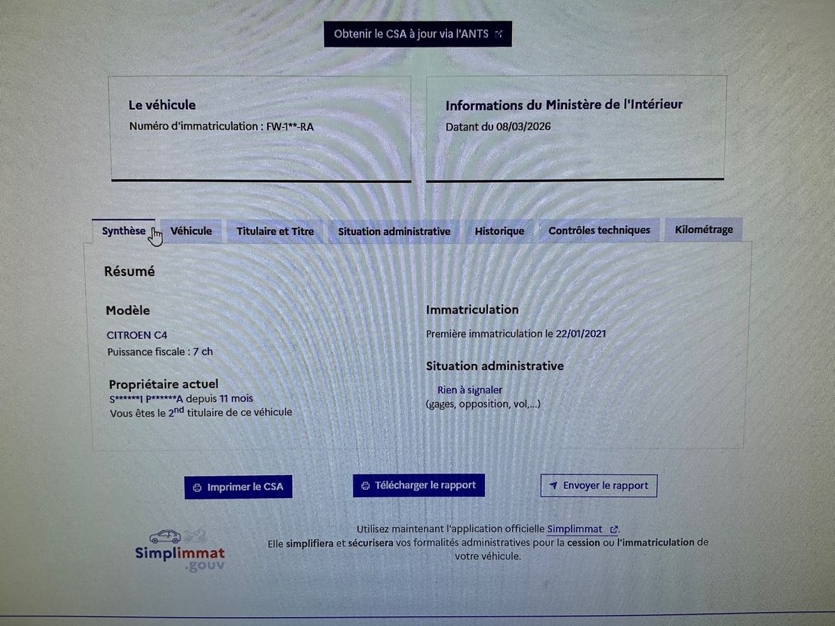 Citroen C4 d'occasion