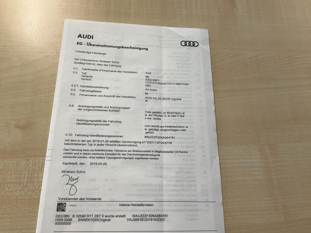 Audi A4 d'occasion