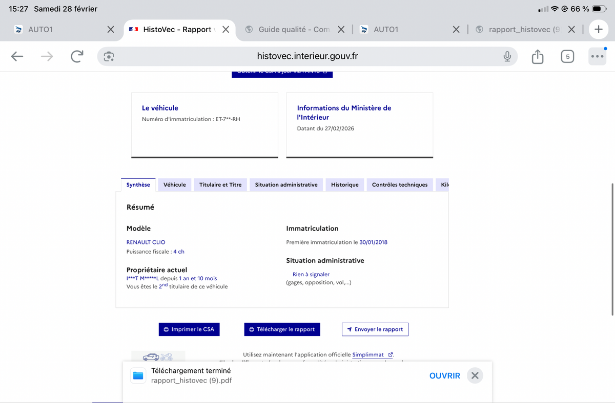Renault Clio d'occasion