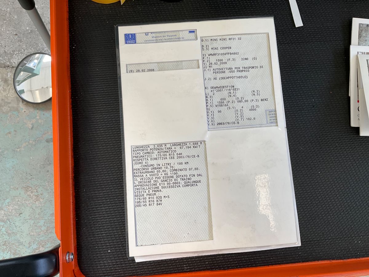 MINI Cabrio Cooper Sidewalk