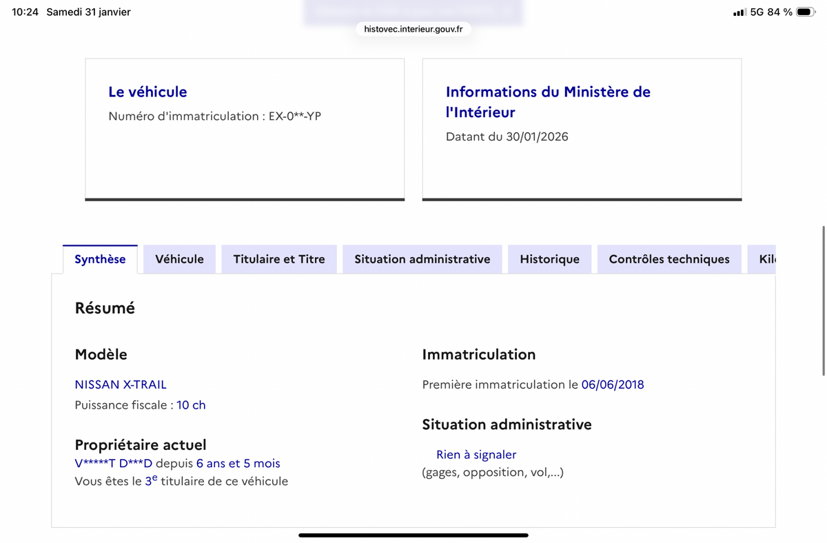 Nissan X-Trail d'occasion