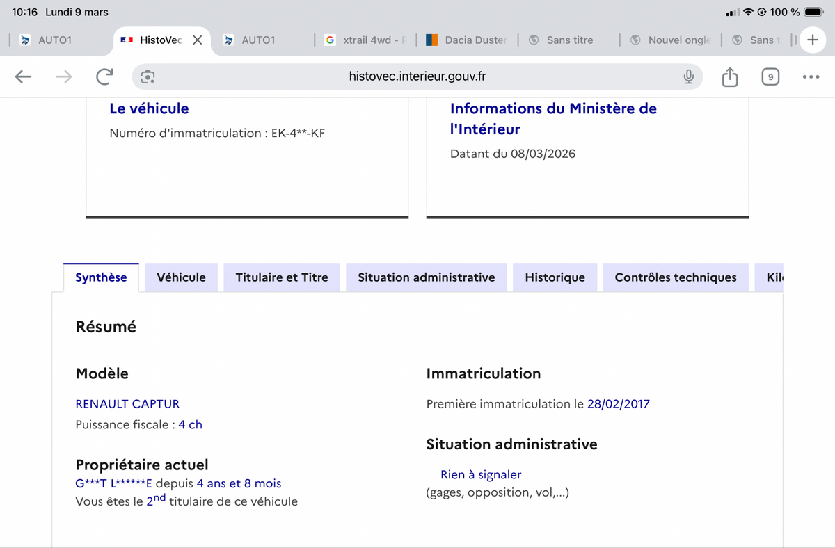 Renault Captur d'occasion