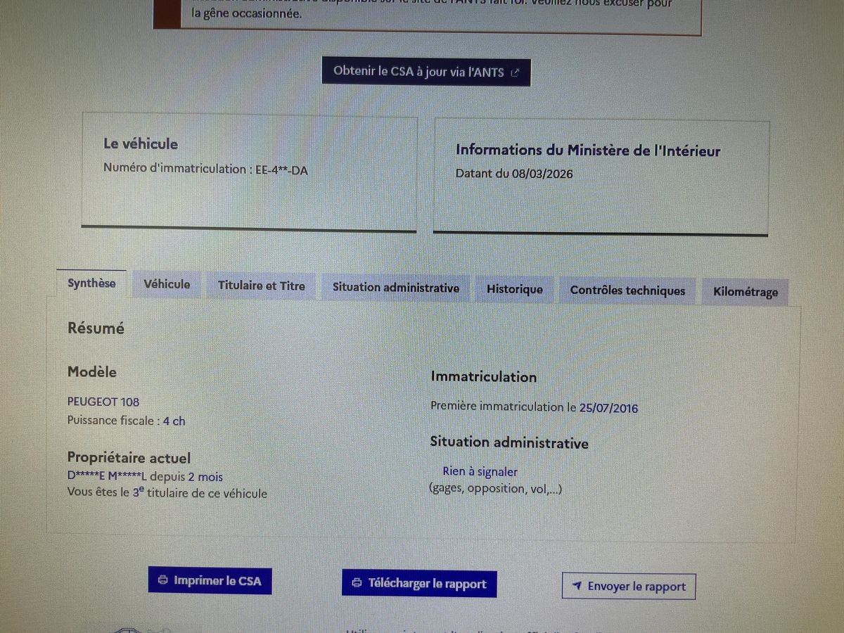 Peugeot 108 d'occasion