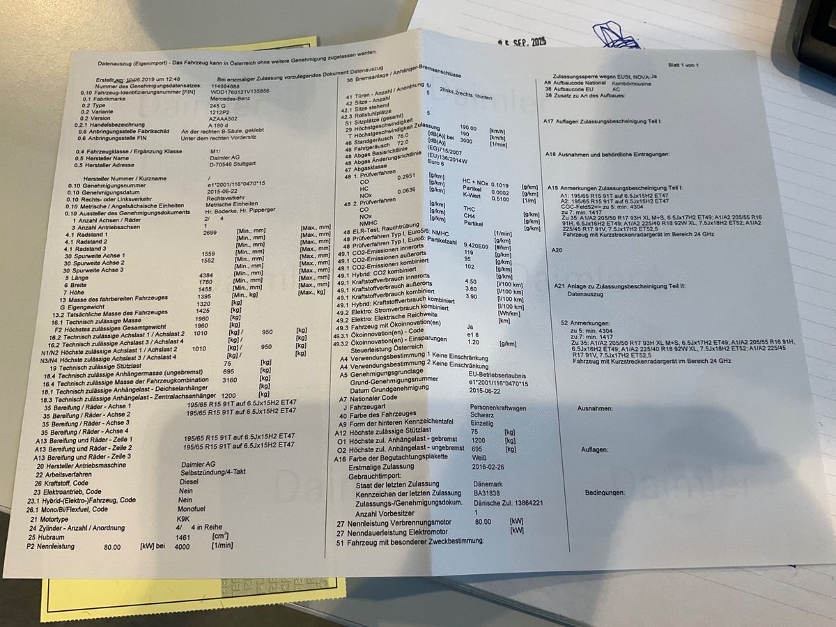 Mercedes-Benz A-Klasse A 180 CDI BlueEfficiency Urban