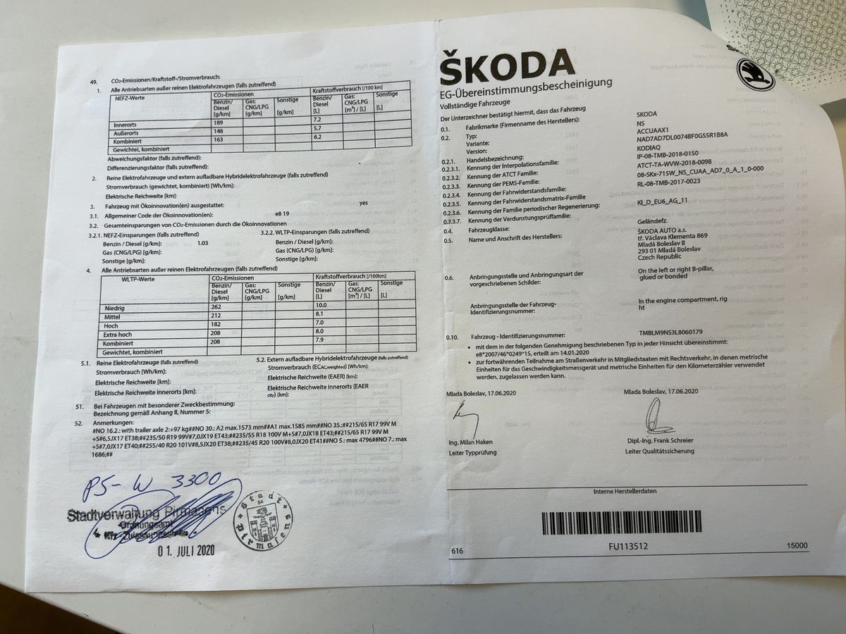 Skoda Kodiaq d'occasion