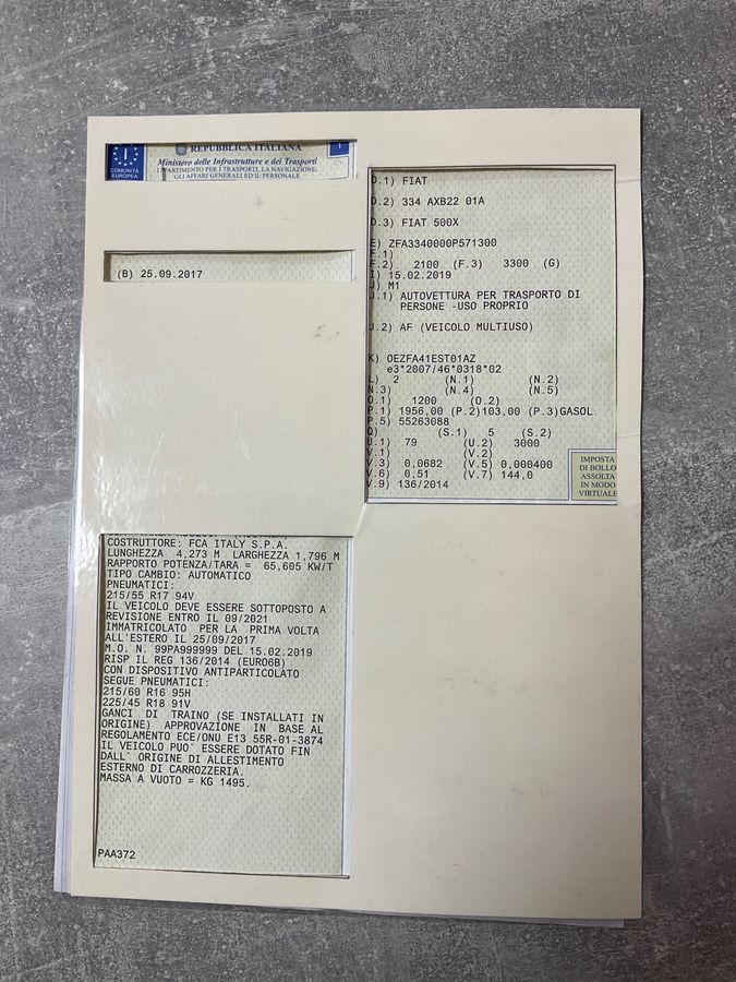 Fiat 500X d'occasion