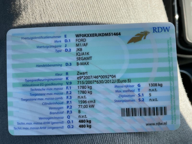 Ford B-Max 1.6 Ti-VCT Titanium — zdjęcie 15