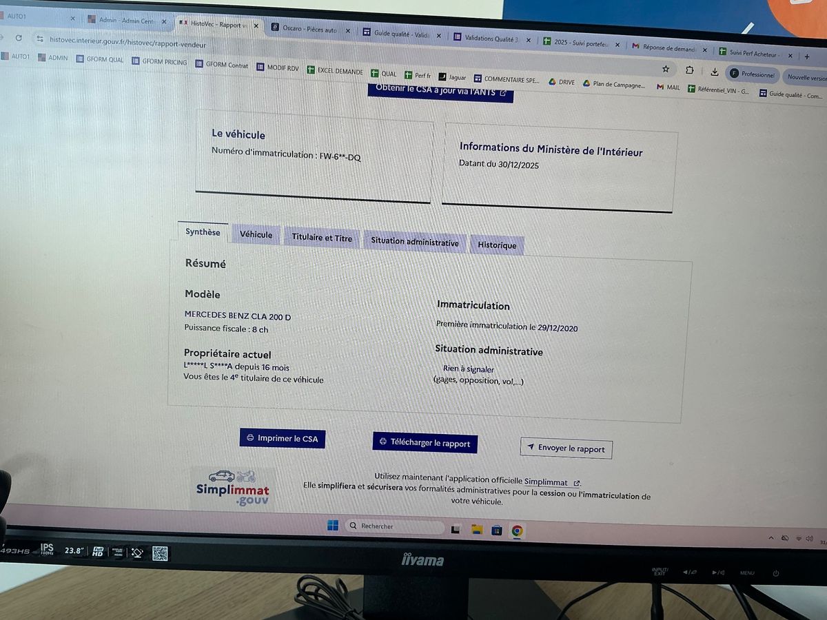 Mercedes-Benz CLA-Klasse d'occasion