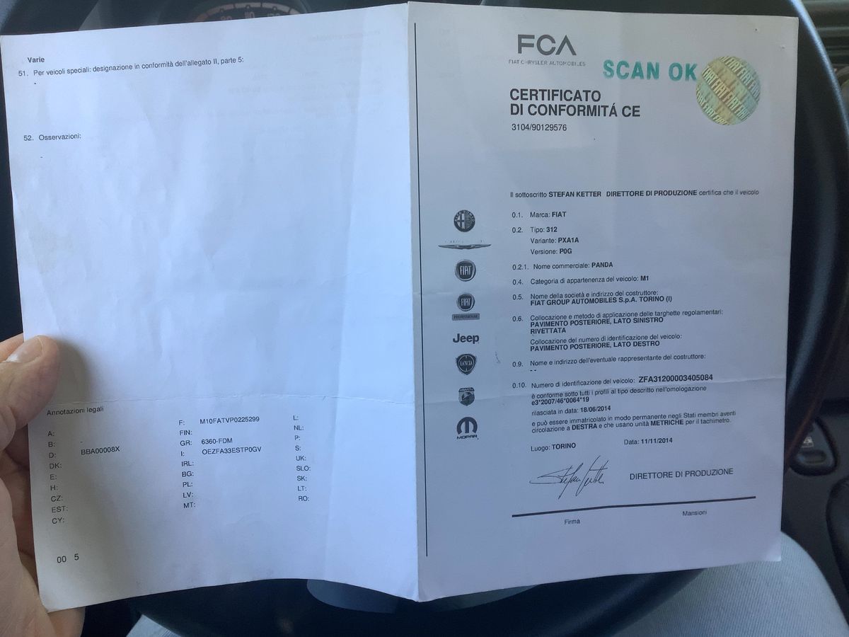 Fiat Panda d'occasion