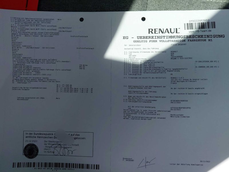 Renault Megane E-Tech EV60 Equilibre — zdjęcie 16