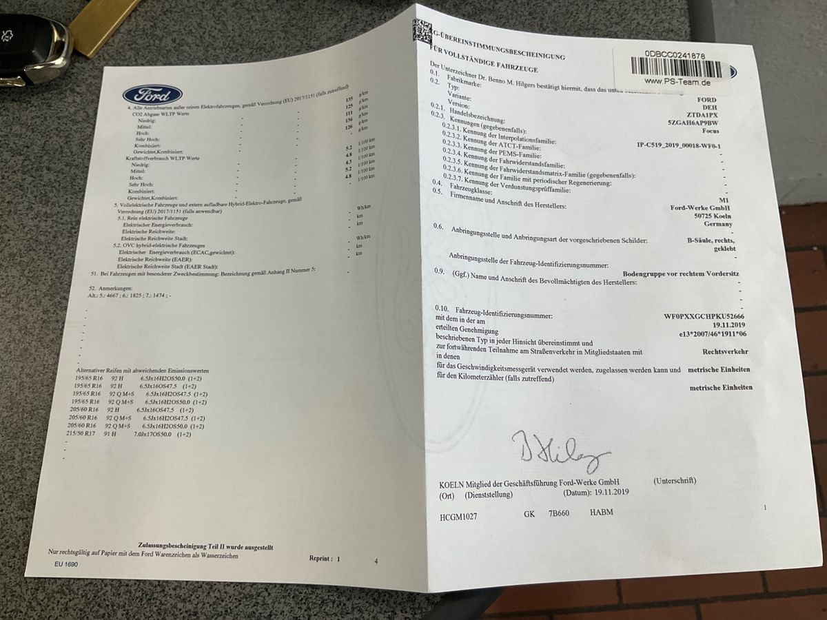 Ford Focus d'occasion