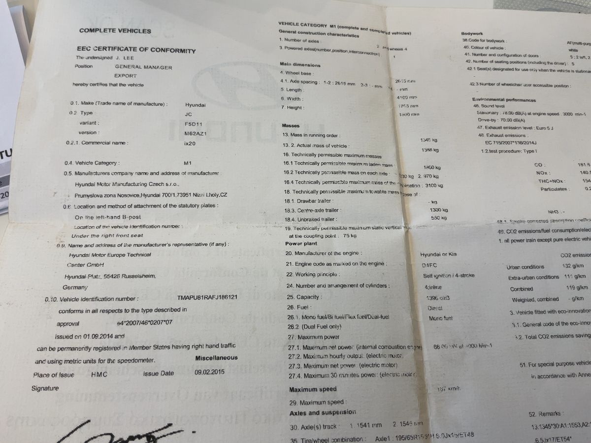 Hyundai ix20 d'occasion