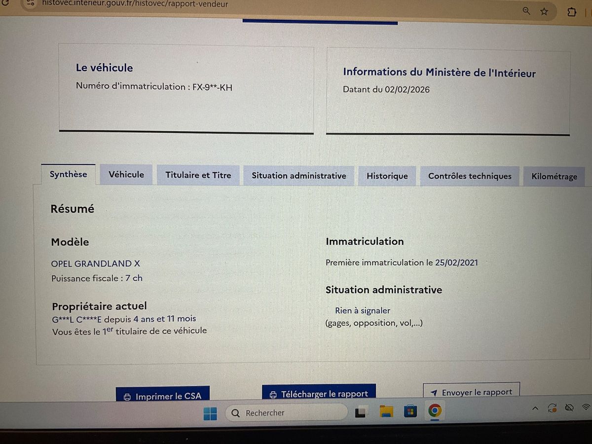 Opel Grandland d'occasion